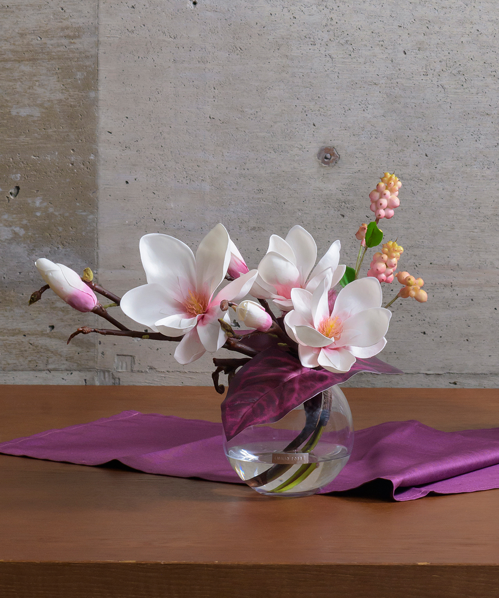 エミリオロバ モクレン 木蓮 造花 マグノリア