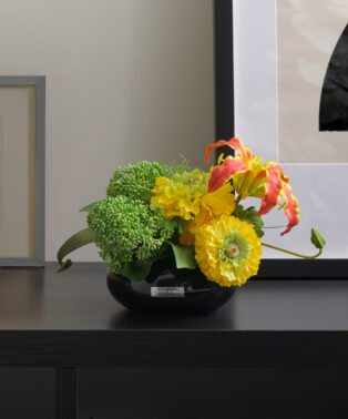 迎春ラナンキュラス&グロリオサM25