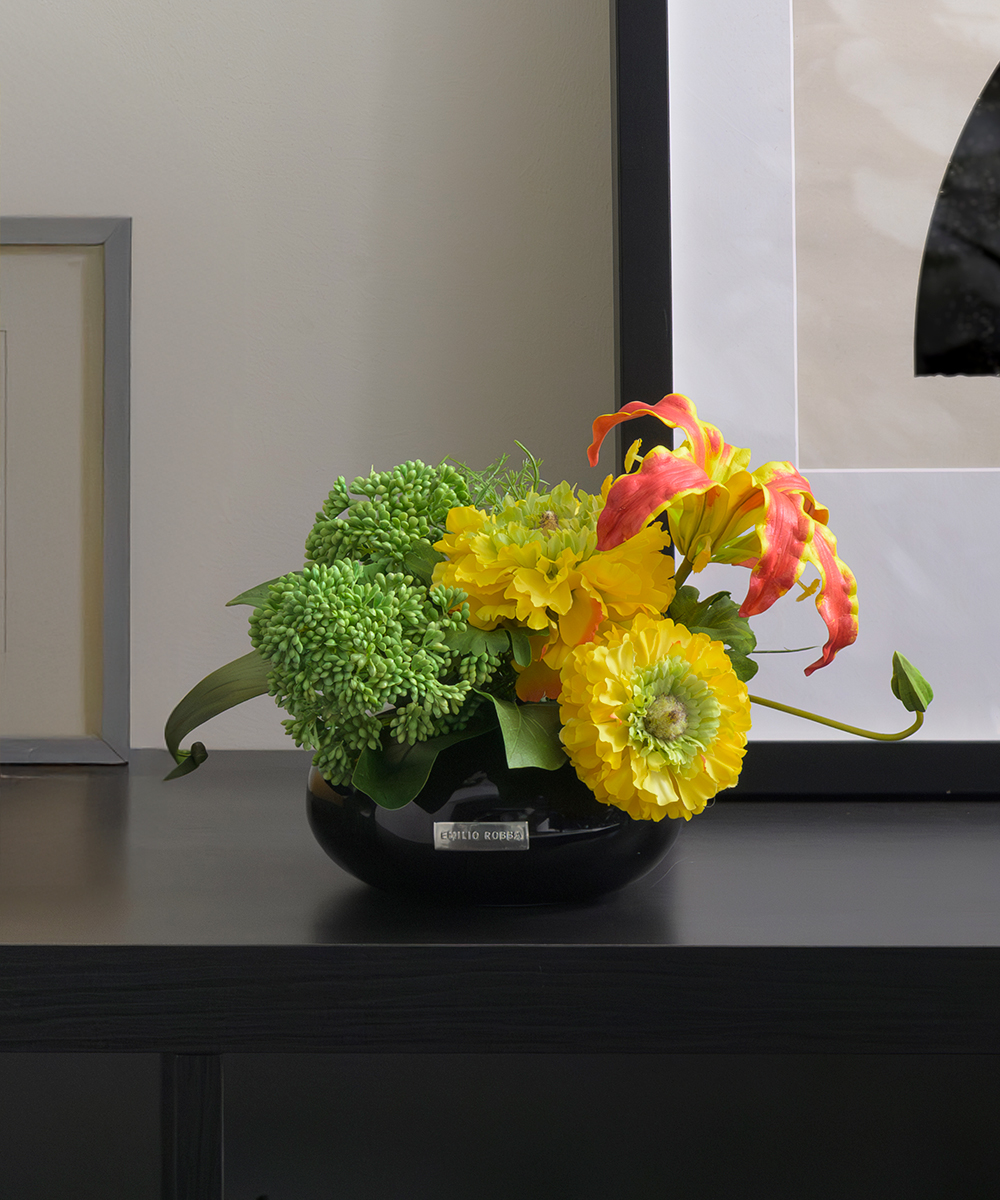 迎春ラナンキュラス&グロリオサM25 | エミリオロバ | EMILIO ROBBA